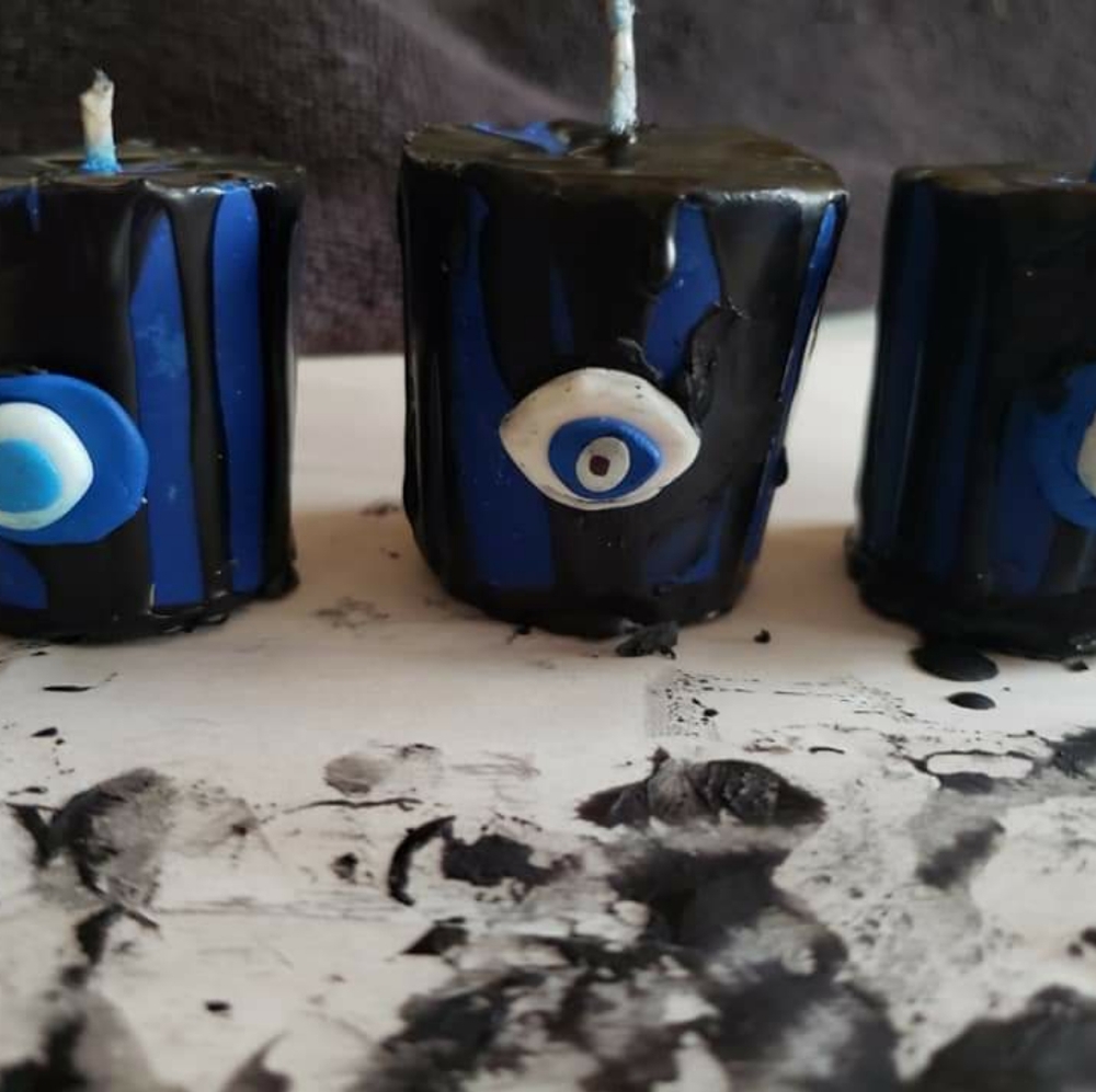 Evil eye protection spell kit with instructions